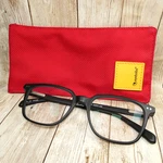 Eyebobs Matte Black Square Blue Light Computer Glasses W/pouch - Suite 2299. Fixed Price $47.12.