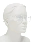 E-specs Clear Plastic Retro Blue Light Filtering Blocking Glasses Spring Hinges. Fixed Price $15.99.