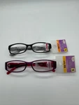 2 Pair New Foster Grant Ez Reader Fashion Glasses +1.75 Kyra Gemma. Fixed Price $10.00.