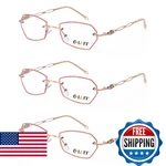 Luff Rimless Reading Glasses For Women 1.0 96% Blue Blocking Lightweig. Fixed Price $47.61.