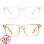 Lifeart Blue Light Blocking Glasses +2.50 Champagne Clear. Fixed Price $27.99.