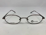 Modern Dividend Ant.brown 46-18-140 Antique Full Rim Eyeglasses Frame EF40. Fixed Price $45.00.