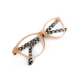 Brand New Mackenzie Childs Rose Gold Leno Readers - 1.5 Great Design Orgnl Box. Fixed Price $82.50.