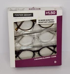 Foster Grant Dax Reading Glasses +1.50 3 Pack Design Optics. Fixed Price $13.29.