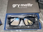 Gry Mattr Clever +0 Blue Light Reading Glasses 659186BK Joe Mimran. Fixed Price $20.00.