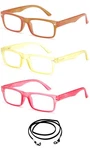 Women Readers Translucent Frame Reading Glasses Classic Fashionable Style Candy. Fixed Price $11.99.