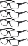 Norperwis Reading Glasses 5 Pairs Quality Readers Spring Hinge For. Fixed Price $28.38.