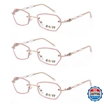 Luff Rimless Reading Glasses For Women 1.0 96% Blue Blocking Lightweig. Fixed Price $44.89.