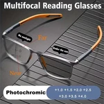 Photochromic Women Sports Eyeglasses Anti-blue Light Multifocal Reading. Fixed Price $44.99.