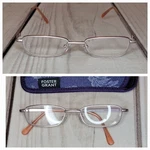 Simply Specs By Foster Grant Pink Metal Full-rim Reader Frames CT1011 177. Fixed Price $19.95.