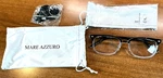 Mare Azzuro 2.0 Reading Glasses Readers Spring Hinge Blk. With Case & More. Fixed Price $14.50.