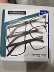 Design Optics By F.g Men's Full Frame Classic Reading Glasses 3PK, +2.50 - Cole. Fixed Price $13.75.