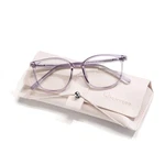 Fonhcoo Blue Light Blocking Glasses Fashion Round TR90 Frame Medium, Purple. Fixed Price $25.40.
