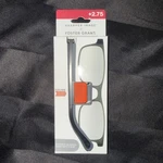 Sharper Image X Foster Grant, Compact Reading Glasses + 2.75 Snap Case Ft. Fixed Price $24.99.