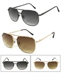 1 Or 2 Pairs Pilot Large Full Lens Reading Sunglasses Reader Metal Frame. Fixed Price $22.99.