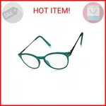 Foster Grant Mckay Multifocus Round Reading Glasses, Rubberized Dark Teal With. Fixed Price $40.35.