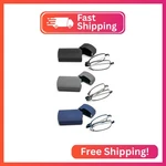 Prtcslwd 3 Pack Folding Reading Glasses Stainless Steel Mini Anti-blue Light Blo. Fixed Price $22.43.