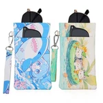 Double Eyeglass Case Soft Dual Glasses For Women 2 Blue Shark+green Cat. Fixed Price $18.21.