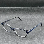 Emilio Pucci EP2650 Eyeglasses **frame Only** Blue/black/crystal 53-15-135 Used. Fixed Price $32.00.