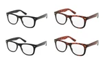 Reading Glasses Mens Readers Designer Italian W11RG New +1.25 To +4.00 Strengths. Fixed Price $14.99.