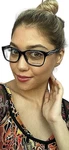Giorgio Armani 7013-B-F 5017 55MM Black Women's Eyeglasses Frame 55-17-140 Ii. Fixed Price $98.99.