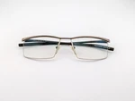 Morel Oga Eyeglasses, Frames Only, T92 RF000 Brown, 56-16-135, Metal, France. Fixed Price $34.99.