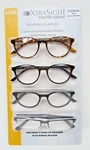 4 Pack Foster Grant Xtra Sight Mackie & Pacey Reading Glasses +2.00. Fixed Price $16.89.