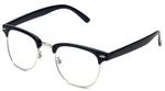 Calabria Vintage Reading Eye Glasses Jet Set Metal Men Browline +1, Black. Fixed Price $18.94.
