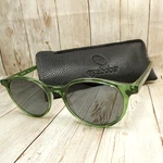Eyebobs Clear Green Round Eyeglass Frame Only W/pouch, Case Closed 2419 17 49-18. Fixed Price $34.09.