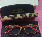 Sofia Vergara X Foster Grant Teresa Cat Eye Leopard Red Reading Glasses +3.00. Fixed Price $24.00.
