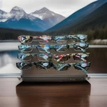 Women Reading Glasses. 8 Pairs +2.50 Strength Multi Color Flower Design New.. Fixed Price $19.95.