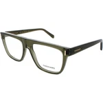 Salvatore Ferragamo Men's Eyeglasses Transparent Khaki Square Frame SF2997 320. Fixed Price $92.05.