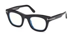With Tags Tom Ford Ft 5872 001 Black Blue Block Optical Frame Eyeglass G2U. Fixed Price $151.19.