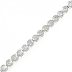 Authentic PT850 Diamond Bracelet 3.00CT #230-000-384-6109. Fixed Price $3485.00.