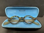 Scojo Fletcher Street Reading Glasses Tortoise Taupe 1080 Frame +1.00 Case. Fixed Price $65.00.