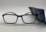 Foster Grant Beck Blk + 2.00 Readers Simply Specs Tech Reading Glasses. Fixed Price $10.00.