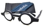 New Eyebobs Wackadoodle +2.00 Readers Eyeglasses 3393 Matte Black Round Frame. Fixed Price $94.99.