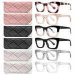 Ccvoo 1.5 Style Reading Glasses For Women, 47 Mm (width), 6-PACK, A1 Mix. Fixed Price $37.90.