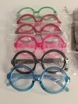 Gud Round Reading Glasses With Screwless Spring Hinge Metalless 6 Pack +200. Fixed Price $11.00.
