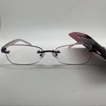 Foster Grant Daniella Purple +1.00 Women Rimless Reading Glasses Readers Magniv. Fixed Price $12.95.