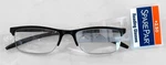 Fgx Foster Grant Spare Pair Paolo 2.50 Black Half-frame Reading Glasses New. Fixed Price $12.34.