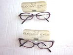 Closeout!!! Magnivision Elegant Eyes Reading Glasses 'HR10A' - +1.00 2 Pairs. Fixed Price $7.20.
