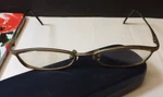 Chelsea Morgan Full Rim Metal Eyeglasses Miss Cm 601 Rp 46- 16-125 W Hard Case. Fixed Price $14.99.