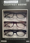 Geoffrey Beene 3 Pack Premier Mens Reading Glasses Black / Tortoise +2.00 A1. Fixed Price $24.97.