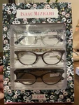 Isaac Mizrahi Women's Reading Glasses 3-PACK +2.00 Tortoise & Floral Patterns. Fixed Price $14.95.