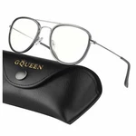 Gqueen Stylish Blue Light Filter Computer GLASSES,100% Uv Protection,transparent. Fixed Price $15.00.