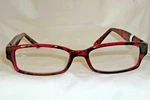 Pr Foster Grant Aurora Reading Glasses Translucent Red Black Tortoise +1.00 22. Fixed Price $18.50.