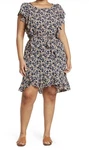 Studiofloral Short Sleeve Ruffled Mididress (plus Size). Fixed Price $29.98.