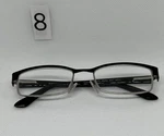 Magnivision Reading Glasses +2.00 Rectangular Black & Silvermodel TG0512 Molly. Fixed Price $17.00.