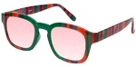 Medspex 8152 FL-41 Pink Anti-migraine Reduction Eyeglasses Green Purple Stripes. Fixed Price $24.95.